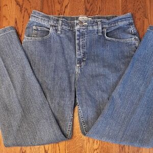 Riders Women's 12 L Relaxed Fit Denim Blue Jeans